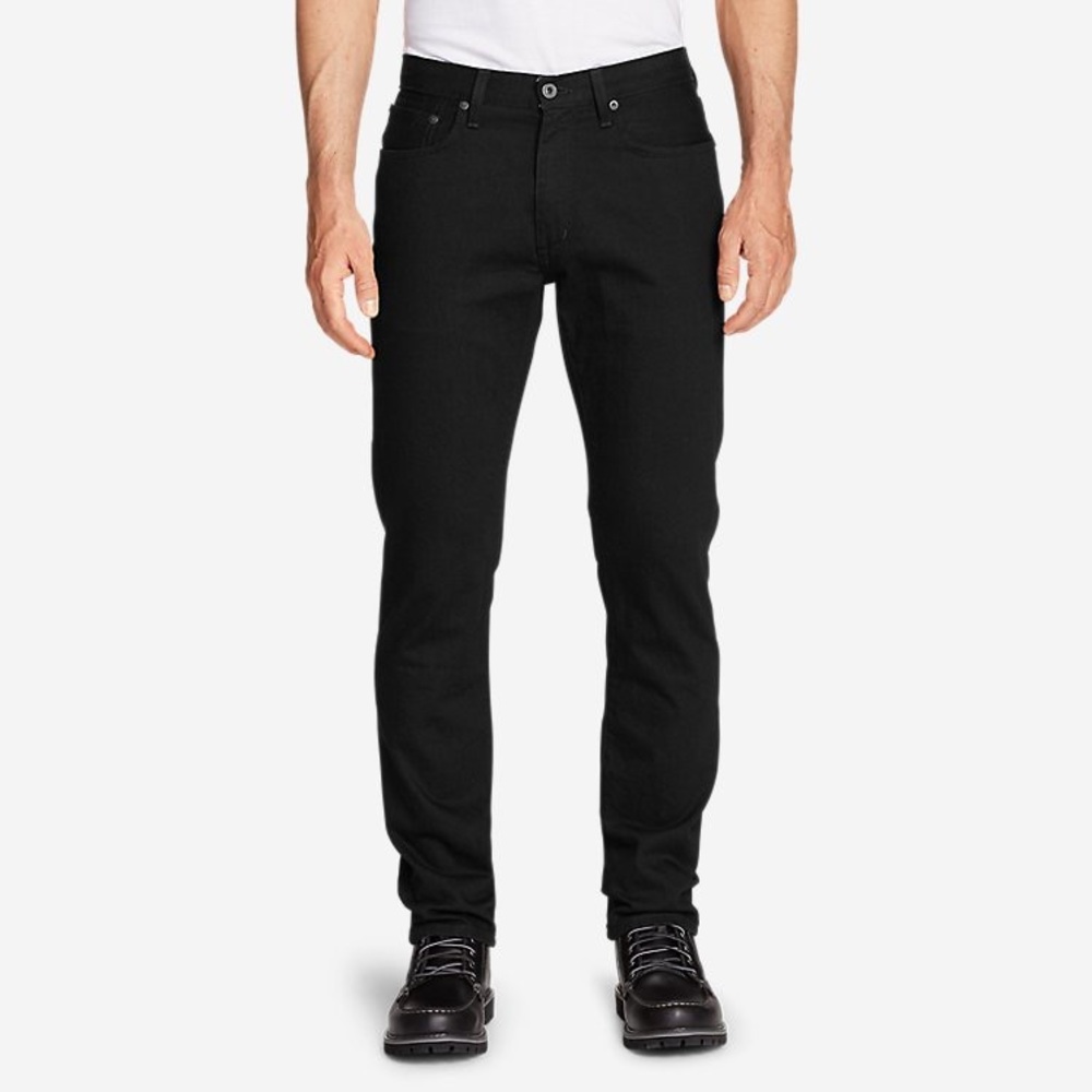 EDDIE BAUER Black Flex‎ Jeans Slim Fit Size 36x32